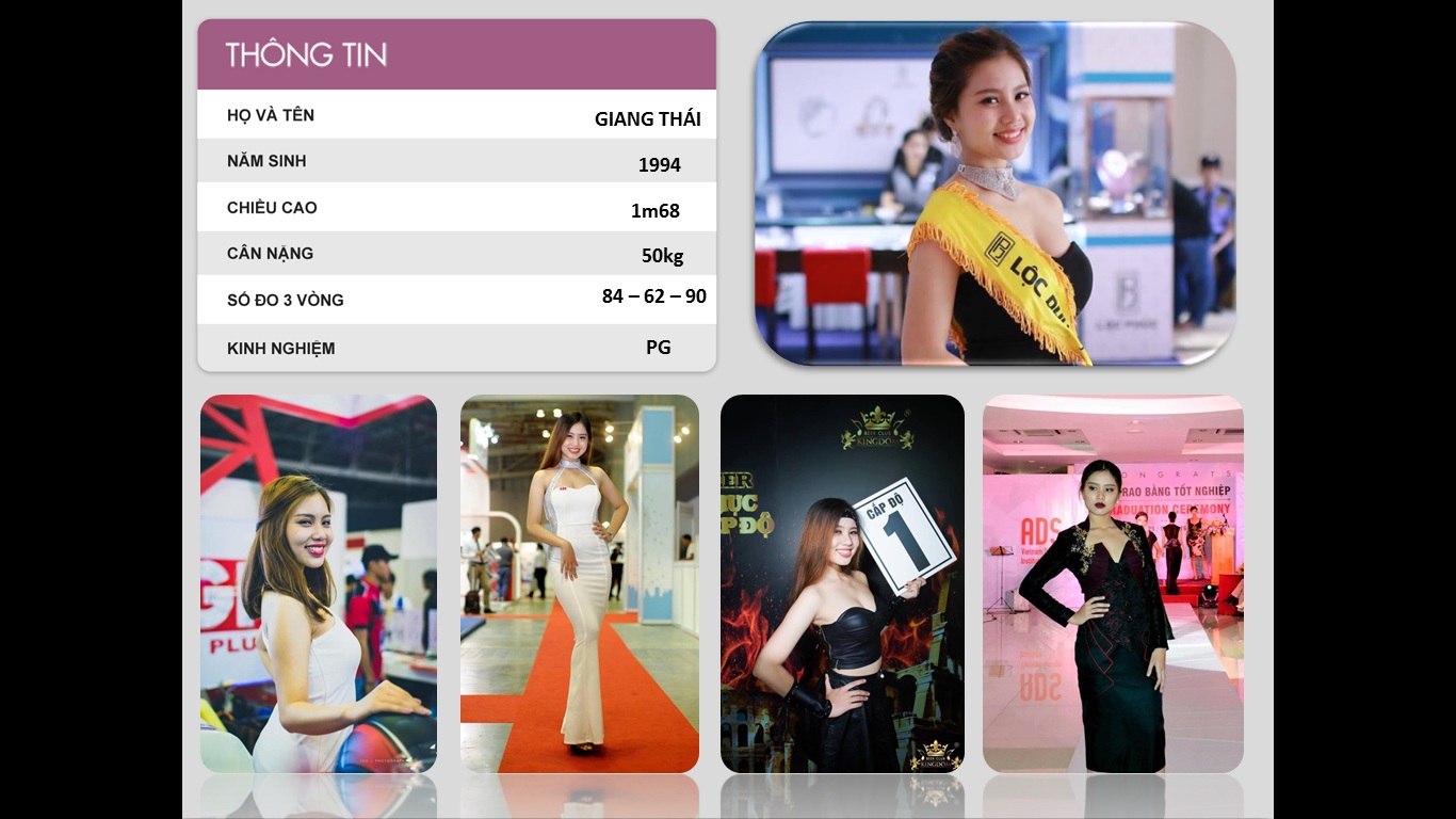 CUNG CẤP PG MODEL TP HCM