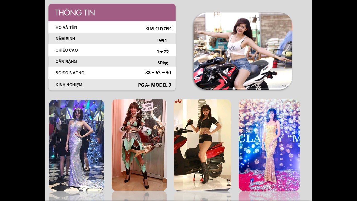 CUNG CẤP PG MODEL TP HCM