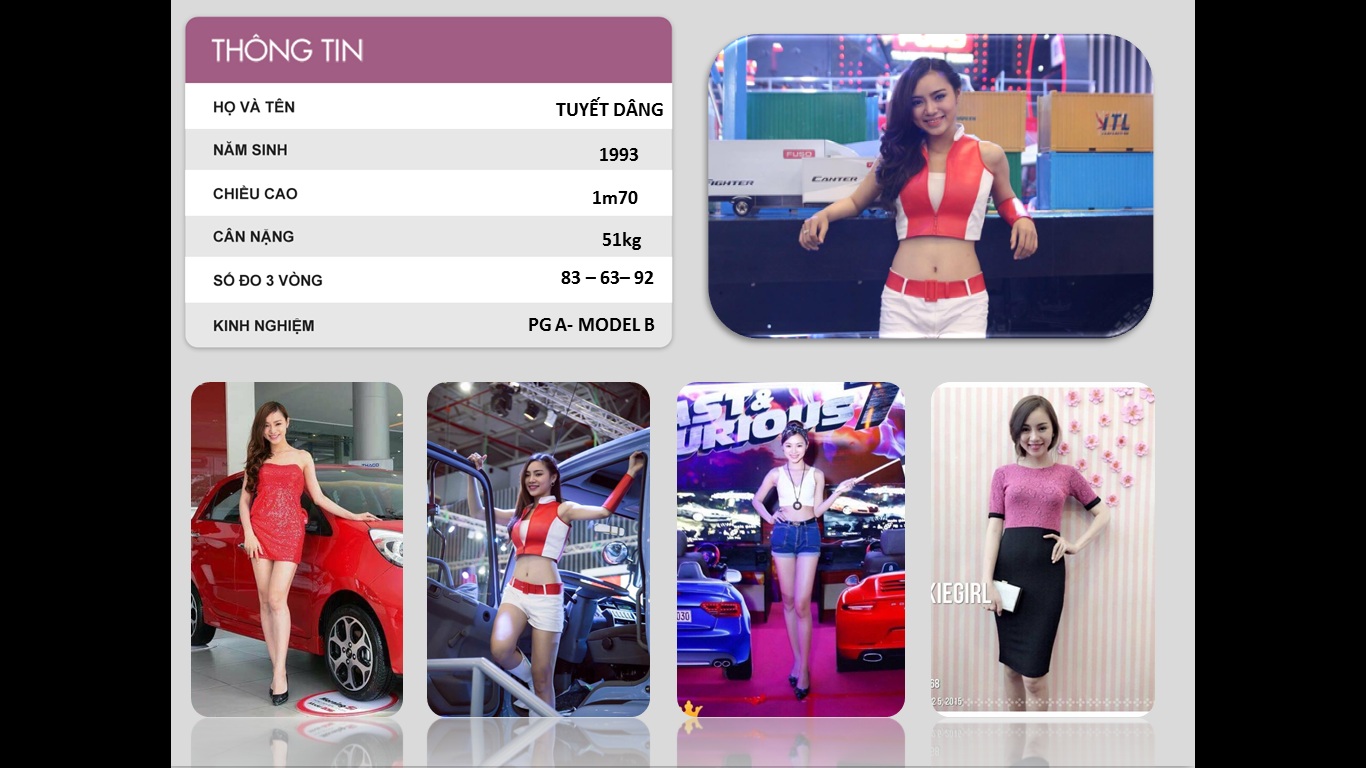 CUNG CẤP PG MODEL TP HCM