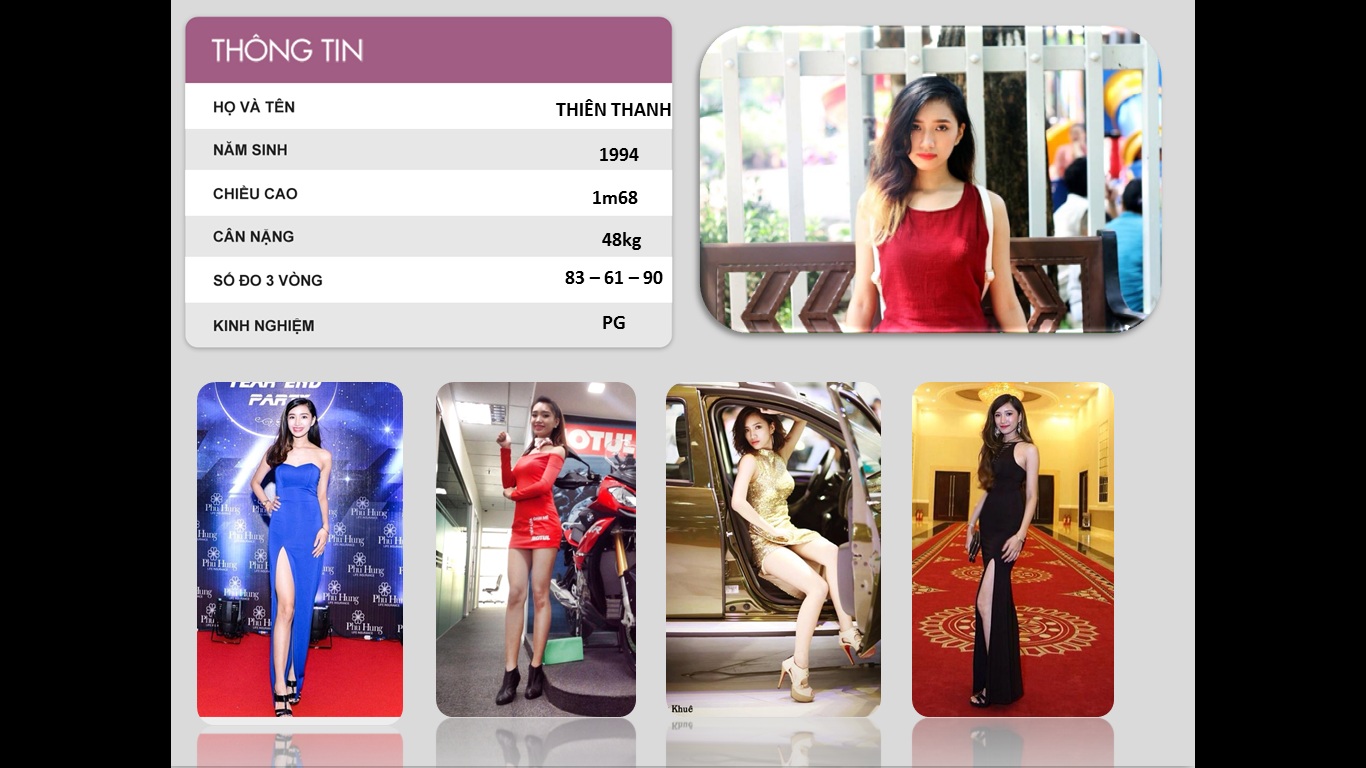 CUNG CẤP PG MODEL TP HCM