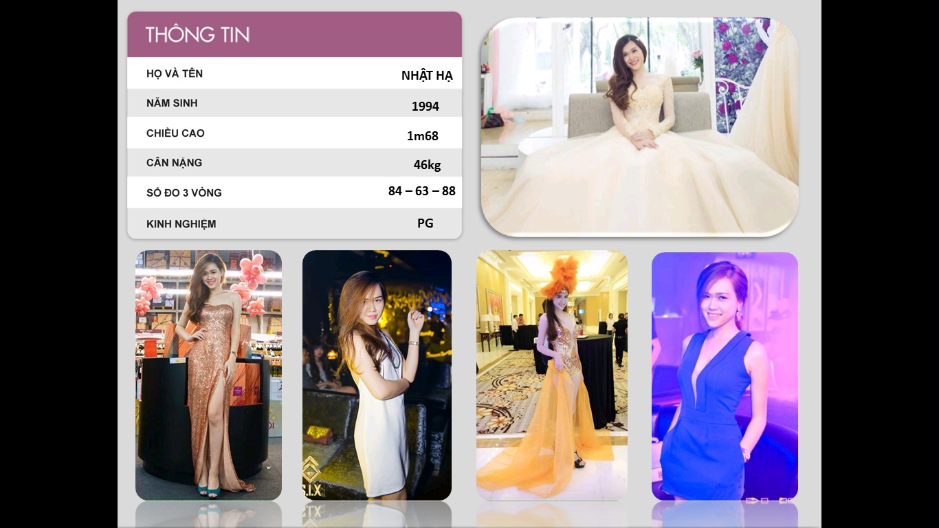 CUNG CẤP PG MODEL TP HCM