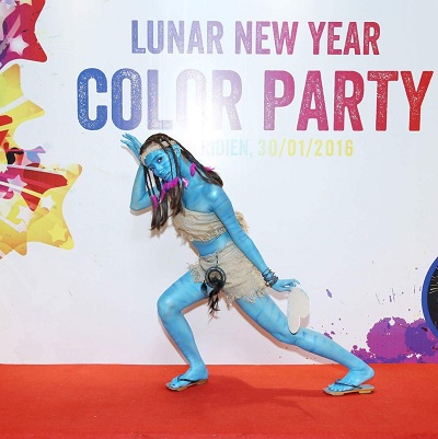 Body Painting Trong Sự Kiện